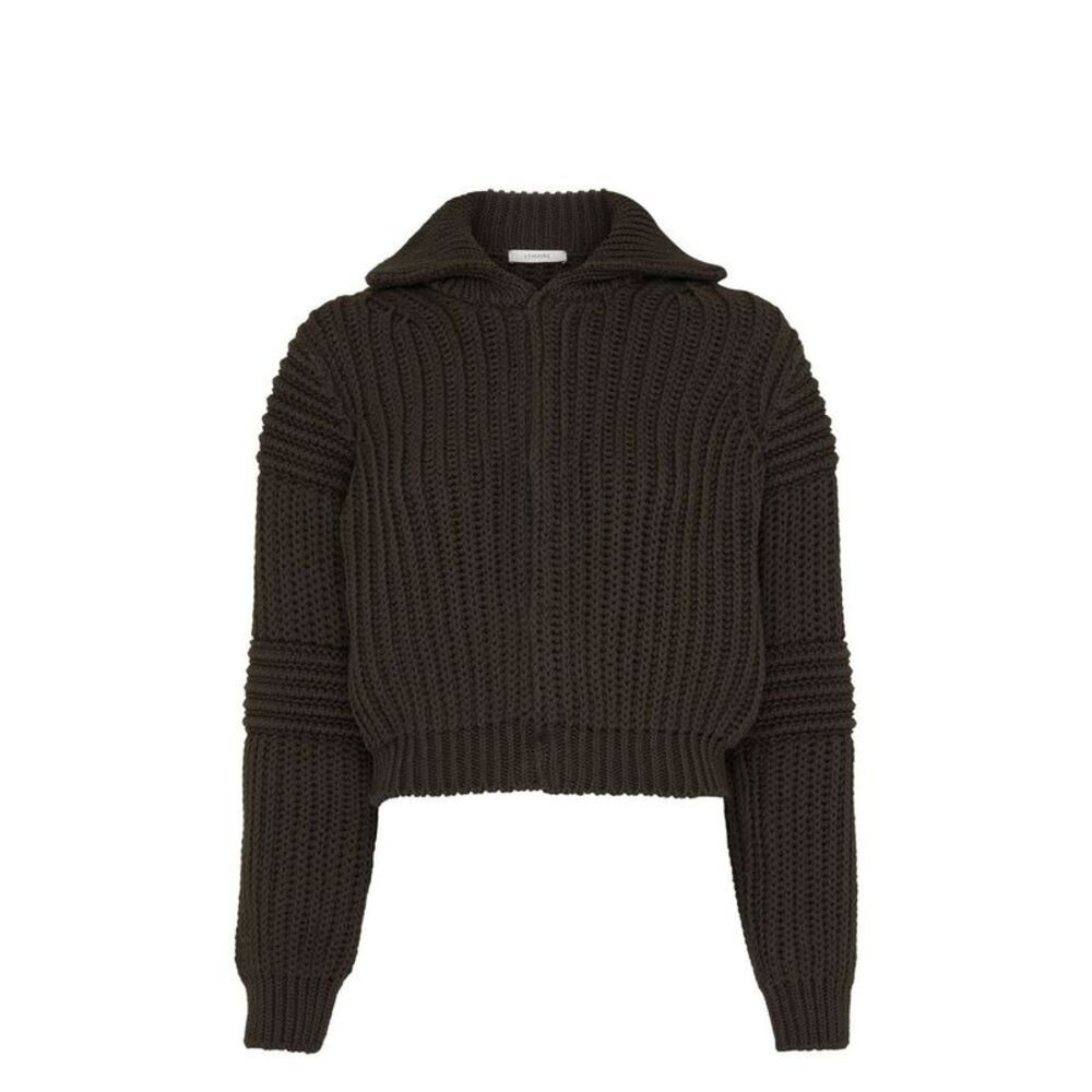 Lemaire Brown Cotton Women's Cardigan